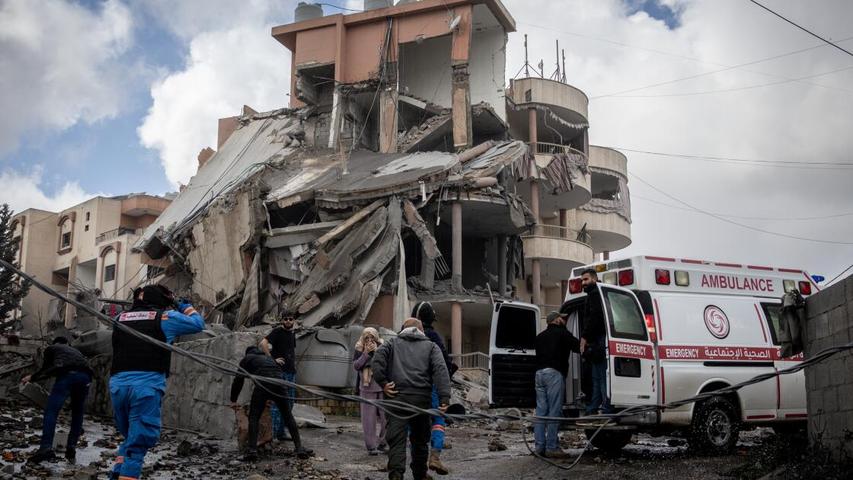 Bombs Fall in Lebanon Even When Peace Starts