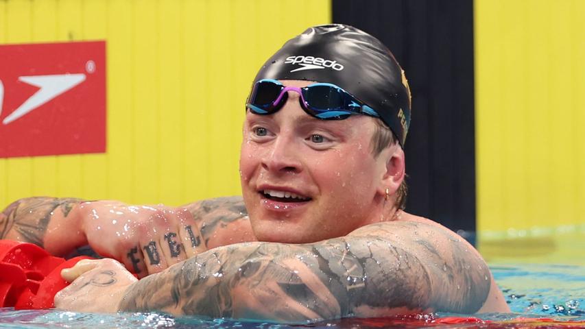 Adam Peaty Wins Big Swimming Race!