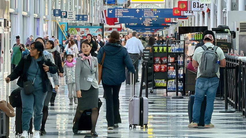 Fewer Planes Flying at Big Airport